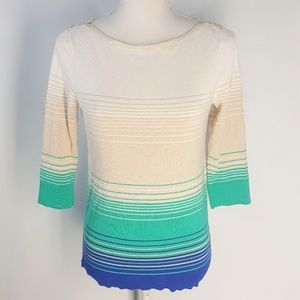 White House Black Market Shimmering Sweater